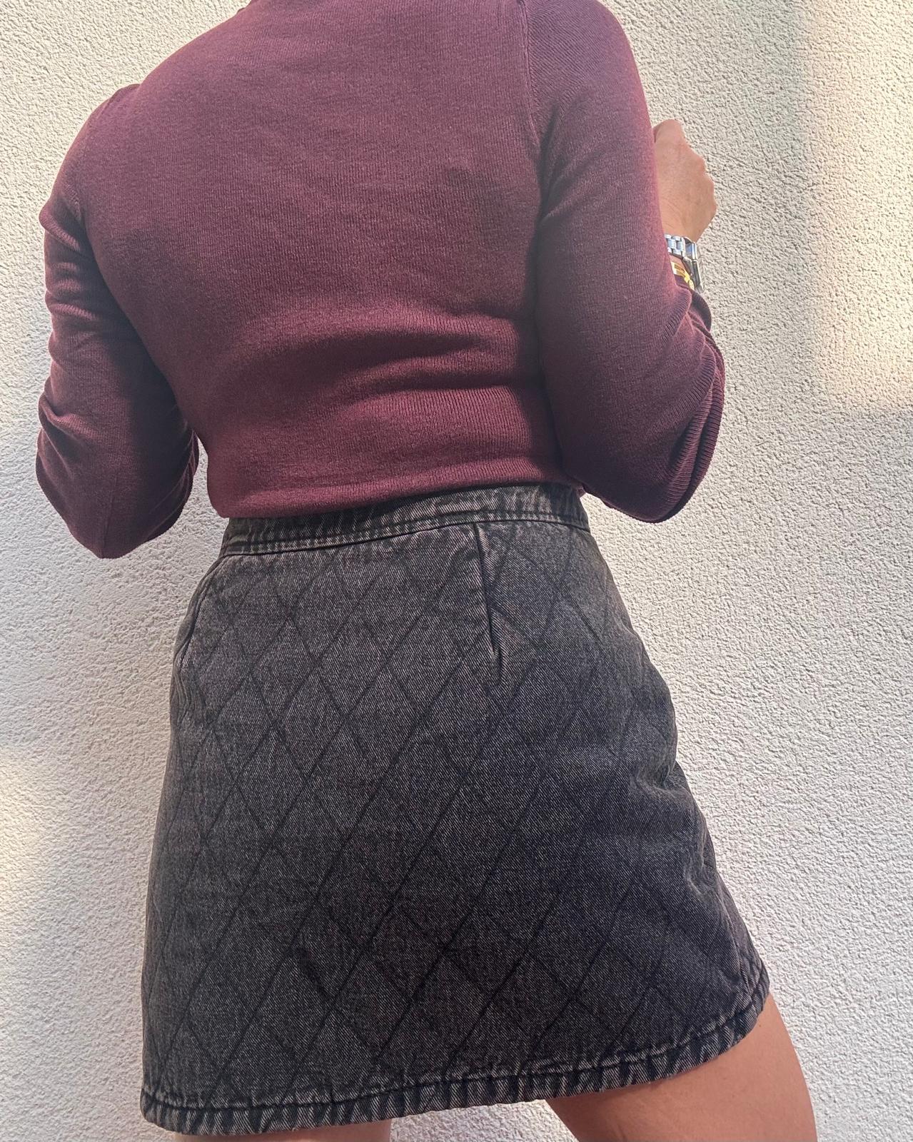 KAREN DENIM SKIRT
