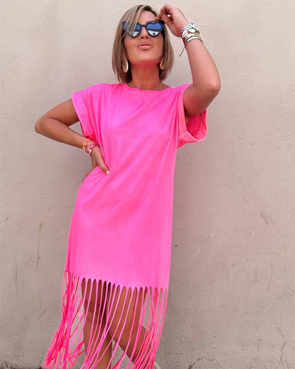 LAU FLÚOR SHORT DRESS
