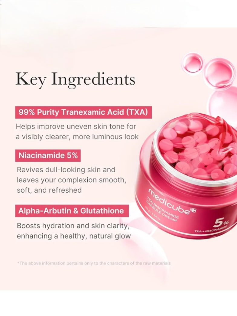 TXA NIACINAMIDE CAPSULE CREAM.