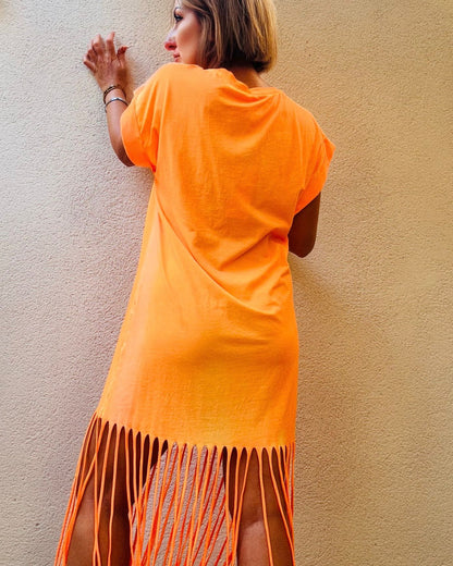 LAU FLÚOR SHORT DRESS