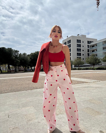POLKA DOTS SLOUCHY
