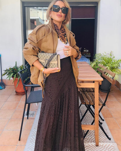 KAREN FAUX SUEDE JACKET