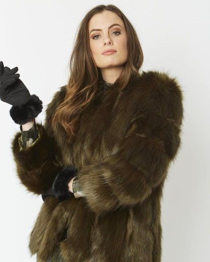SAMANTHA FAUX FUR COLOR COAT
