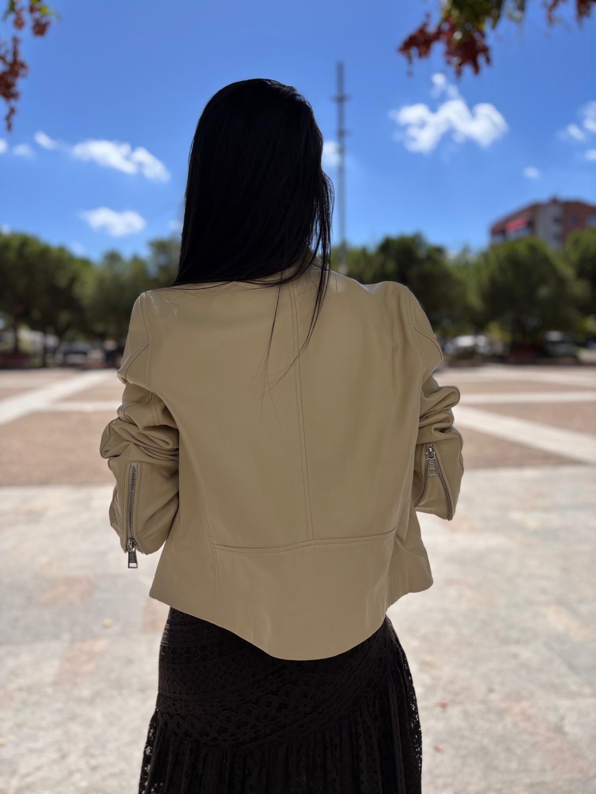 CLARA LEATHER JACKET