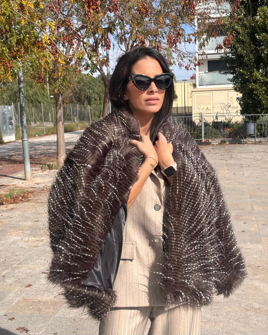 LIZETH FAUX FUR COAT