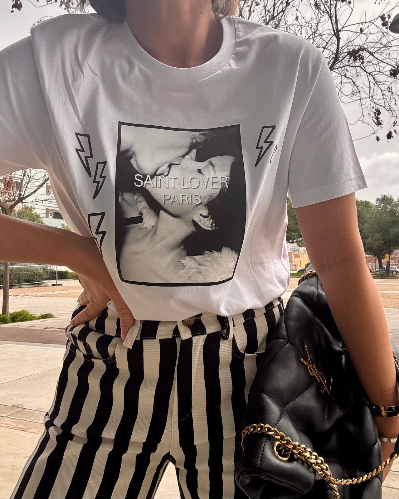 SAINT LOVER WHITE T-SHIRT