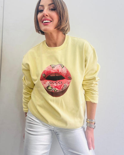 SUDADERA LIPS