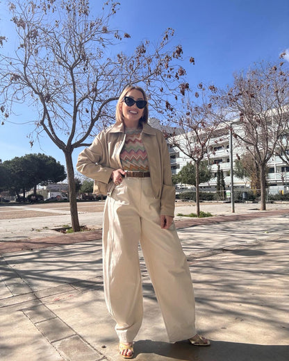 LOLA ECO LEATHER BOMBER