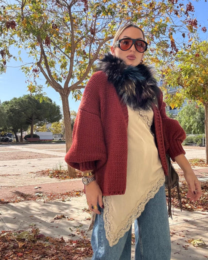 MULTICOLOR FOX CUELLO