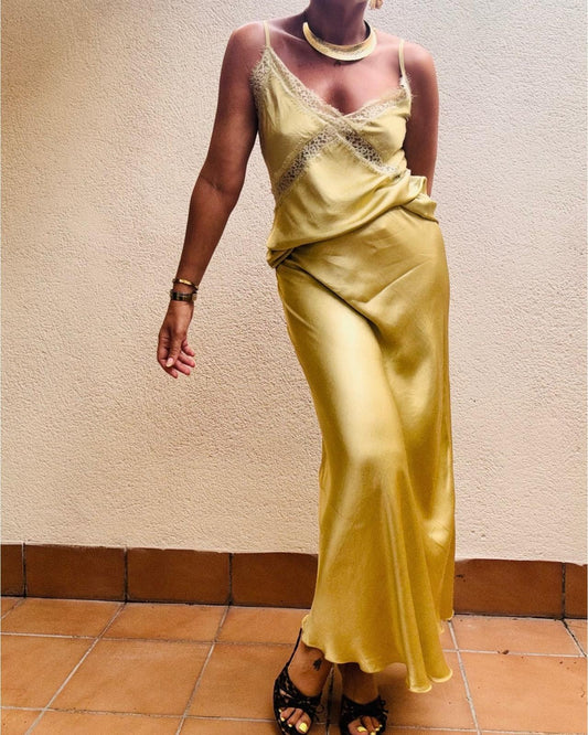 SALLY SILK SKIRT