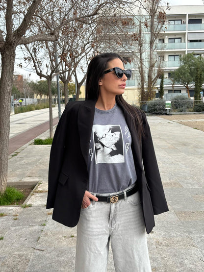 SAINT LOVER GREY T-SHIRT