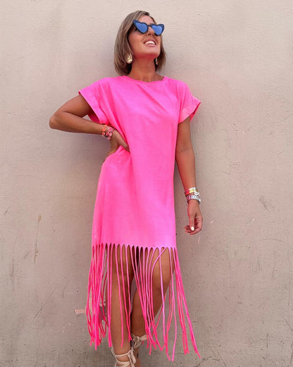 LAU FLÚOR SHORT DRESS