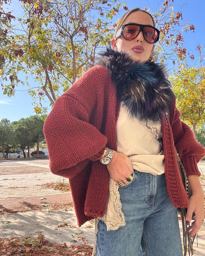 MULTICOLOR FOX CUELLO