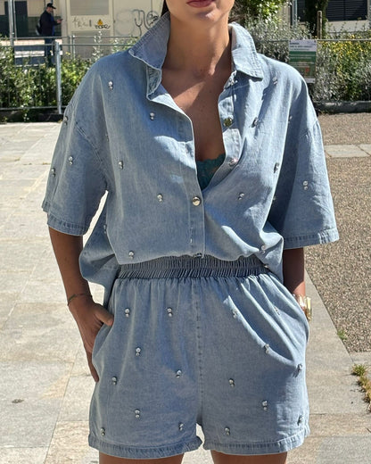 ANINE DENIM SET