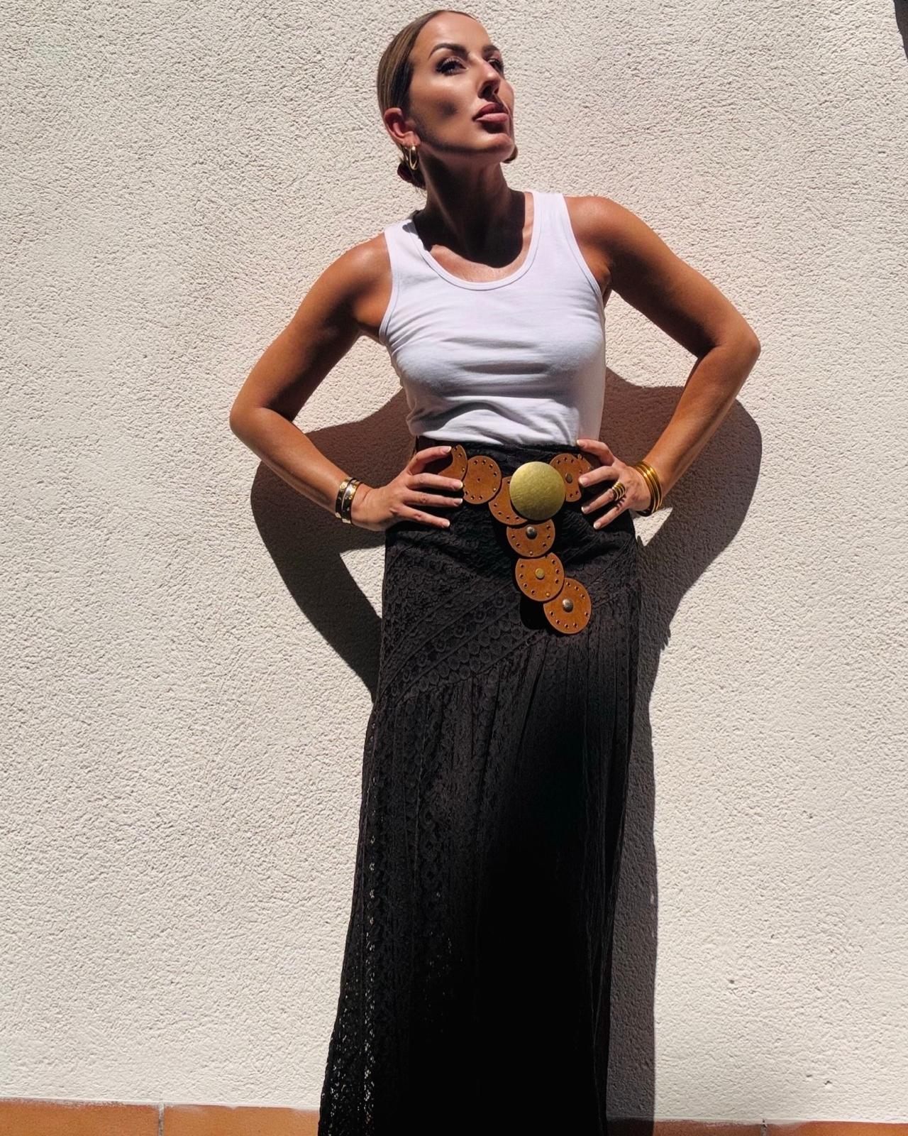 Estela Crochet Skirt