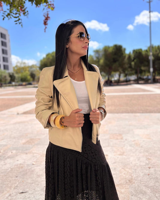 CLARA LEATHER JACKET