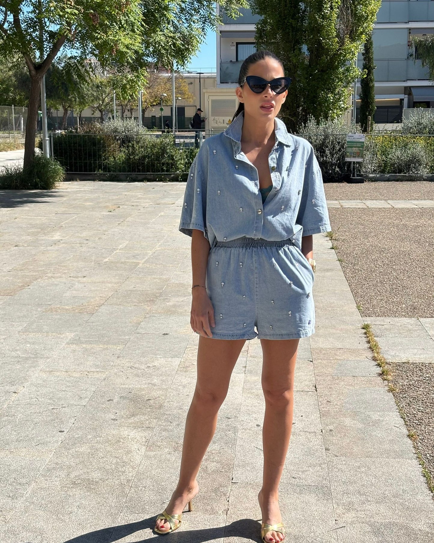 ANINE DENIM SET