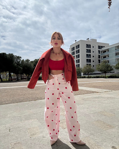 POLKA DOTS SLOUCHY