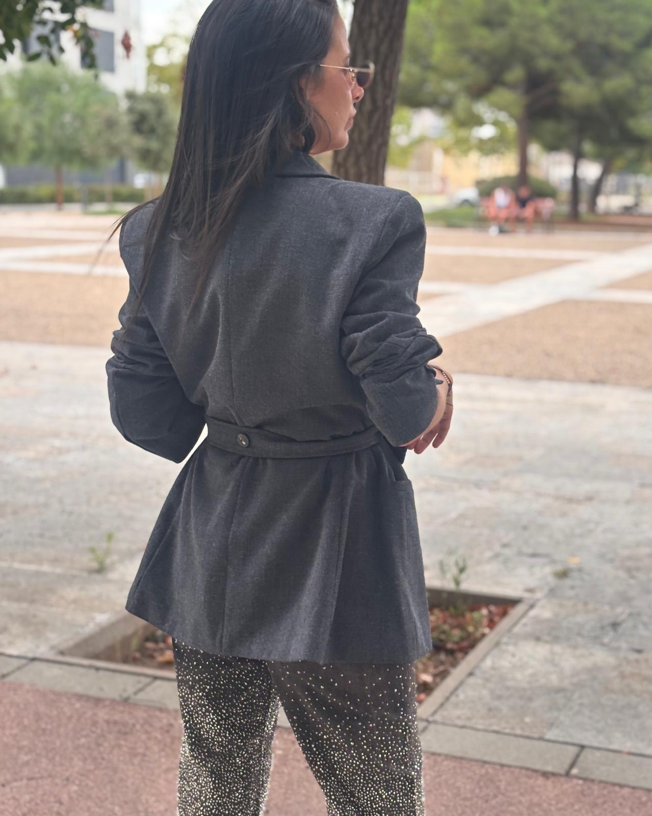 MICAELA BLAZER GREY