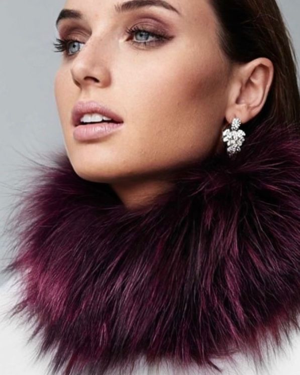 DARK FUCSIA CUELLO /TURBANTE