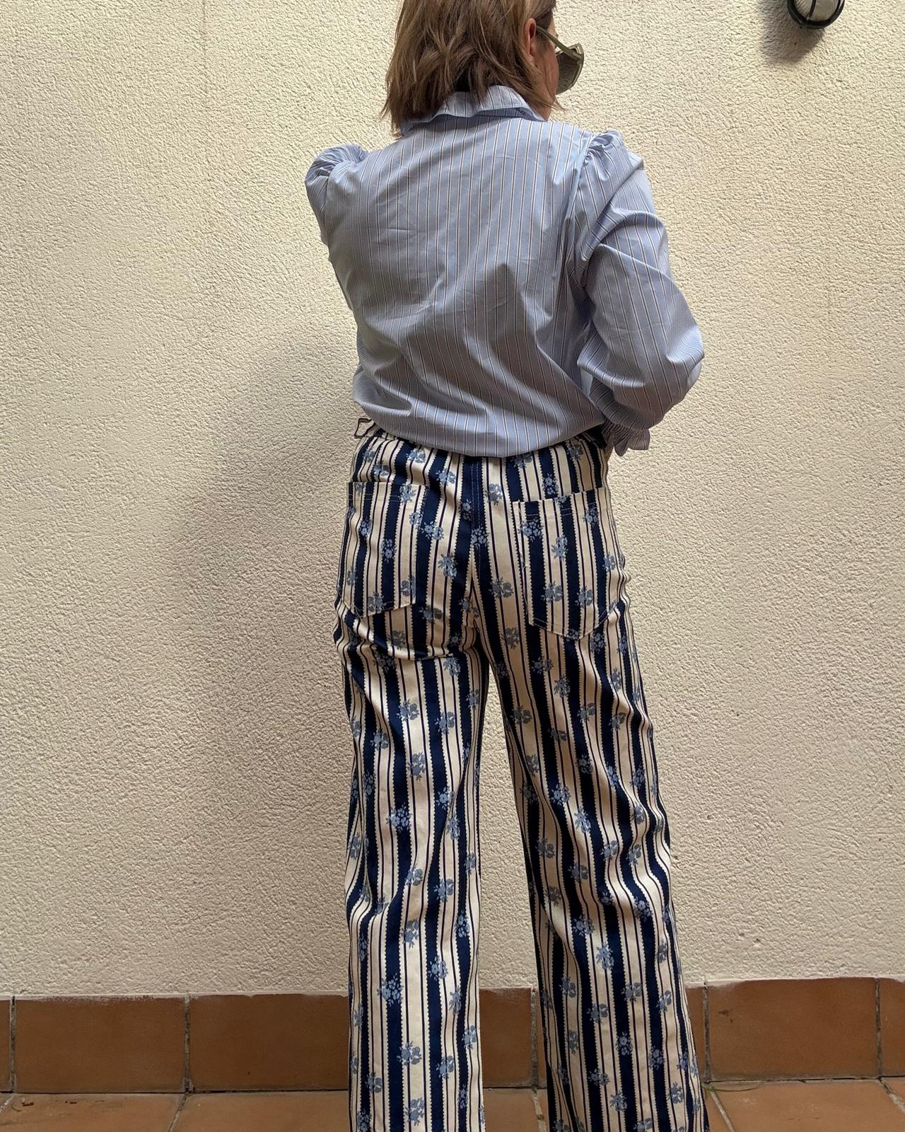 BLUE CANNES PANTS