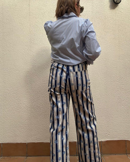 BLUE CANNES PANTS