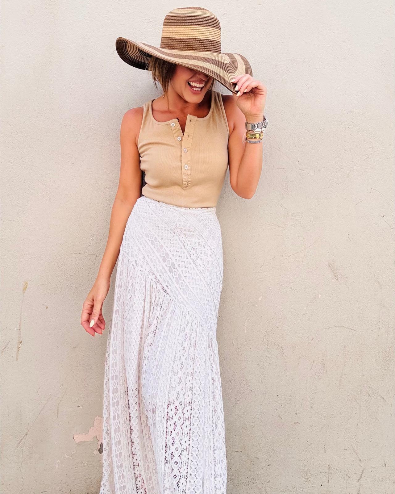 Estela Crochet Skirt
