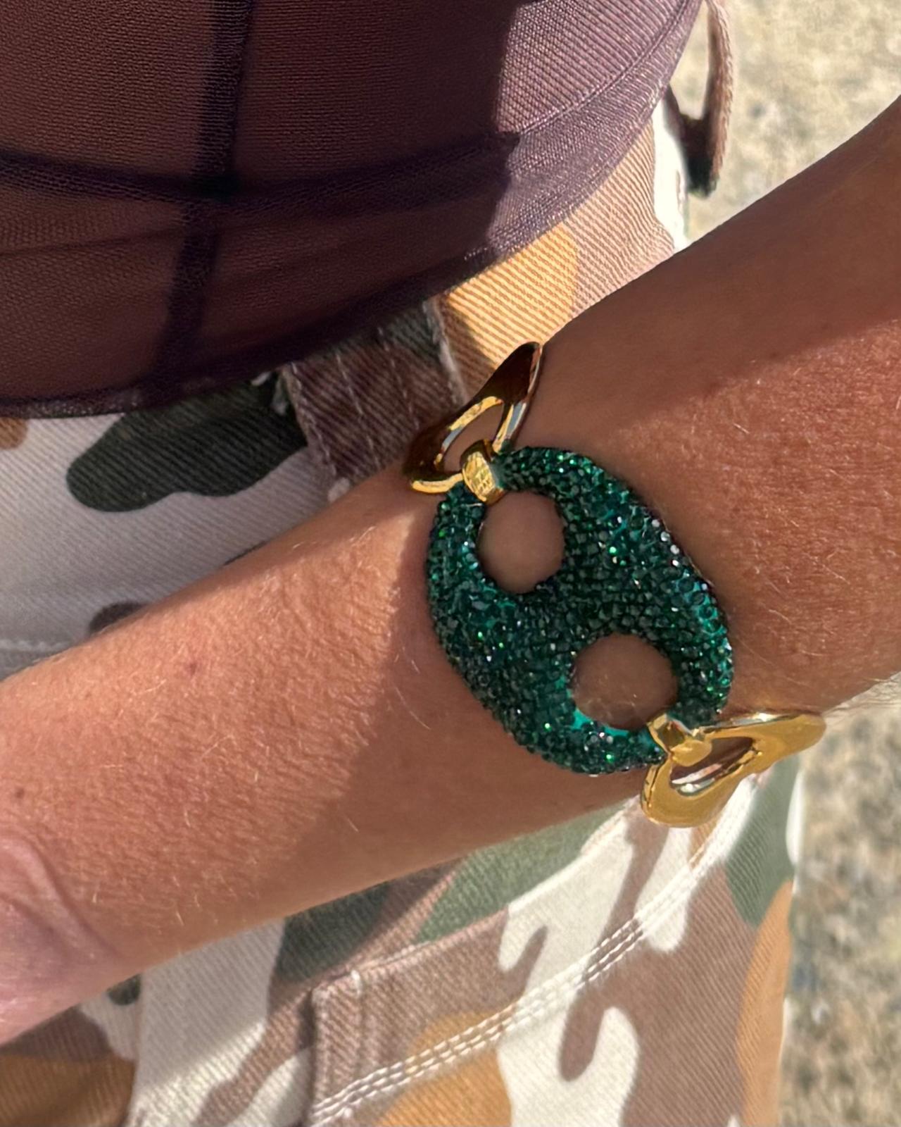 BRAZALETE MÁXI CALABROTES  STRASS