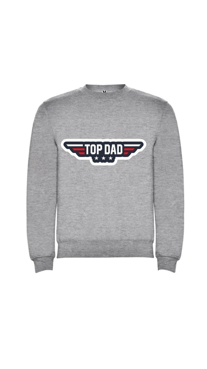 SUDADERA TOP DAD GREY